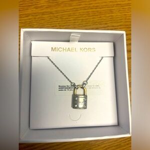 Michael Kors Lock Necklace